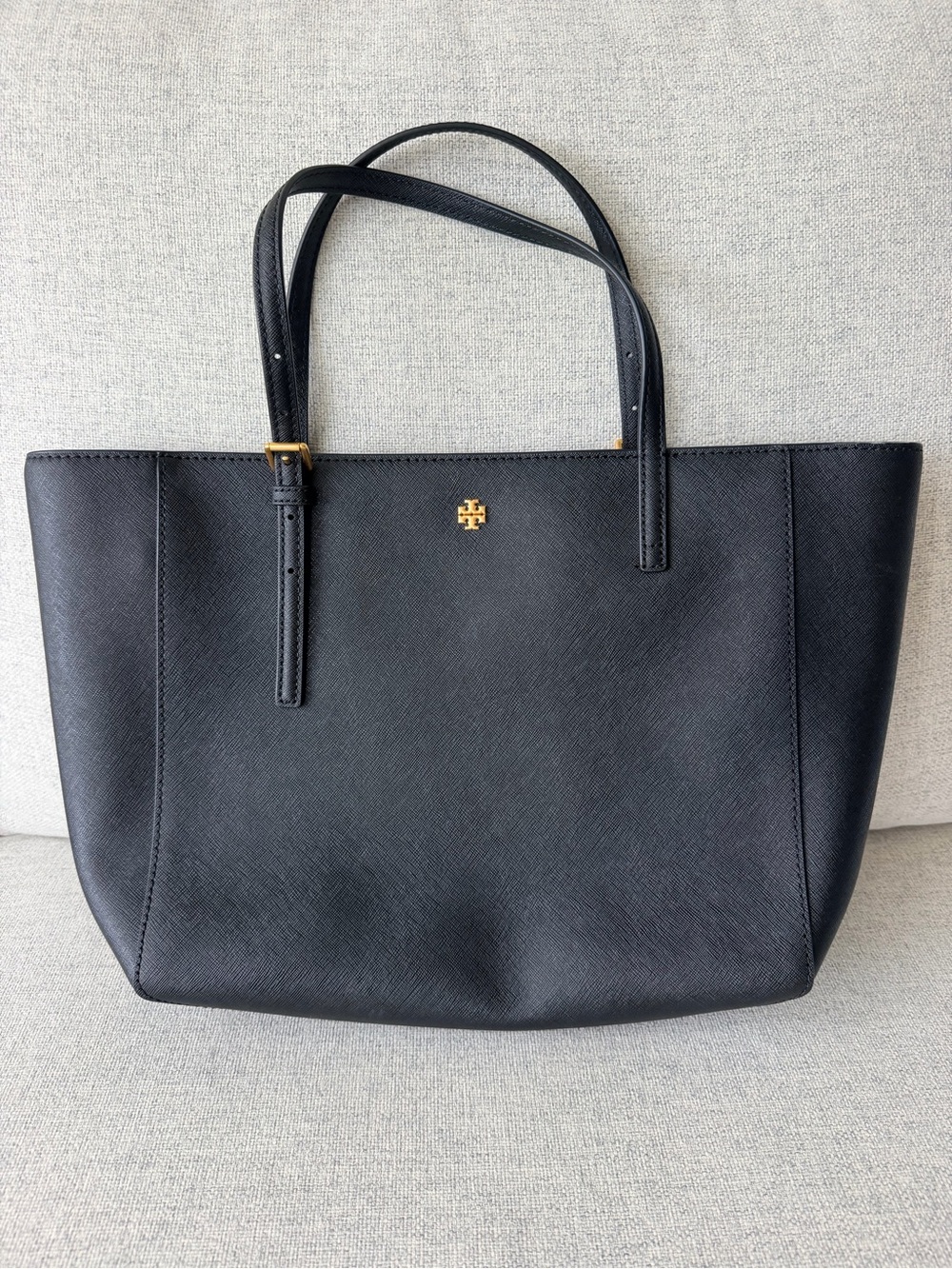 Women's Tory Burch Black Saffiano Leather Crossbody Tote Bag - New Without Tags